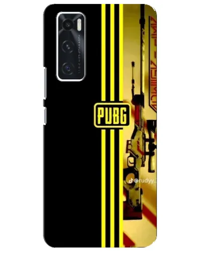 Чехол для Vivo V20 se с картинкой «PUBG — камуфляжный шлем»