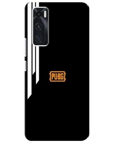 Чехол для Vivo V20 se с картинкой «PUBG — вертикальные линии»