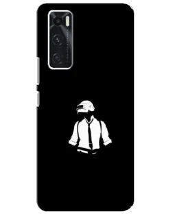 Чехол для Vivo V20 se с картинкой «PUBG — белый шлем» Чехол для Vivo V20 se с картинкой «PUBG — белый шлем»