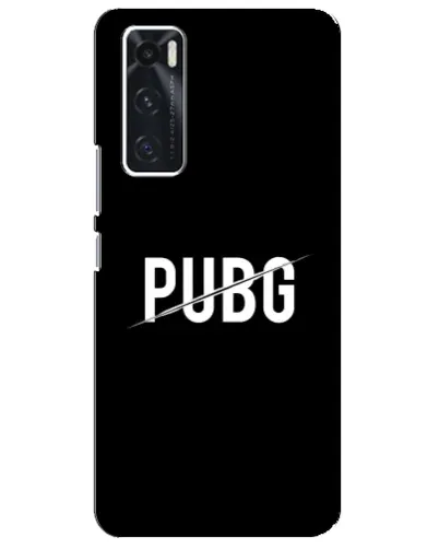 Чехол для Vivo V20 se с картинкой «PUBG — белый логотип»