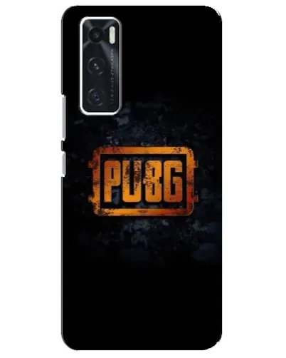 Чехол для Vivo V20 se с картинкой «PUBG — золотой логотип»