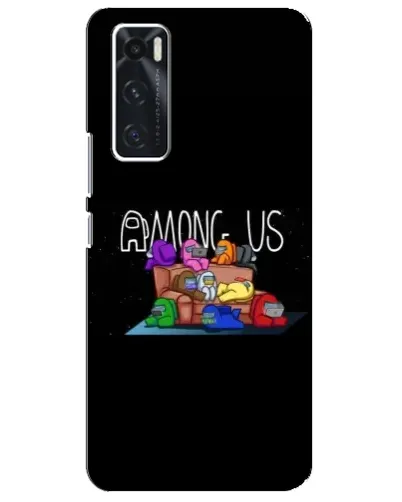 Чехол для Vivo V20 se с картинкой «Логотип Among Us» Чехол для Vivo V20 se с картинкой «Логотип Among Us»