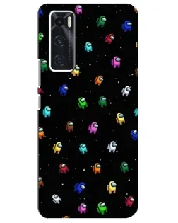 Чехол для Vivo V20 se с картинкой «Экипаж Among Us» Чехол для Vivo V20 se с картинкой «Экипаж Among Us»