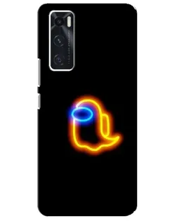 Чехол для Vivo V20 se с картинкой «Among Us неоновое сияние» Чехол для Vivo V20 se с картинкой «Among Us неоновое сияние»