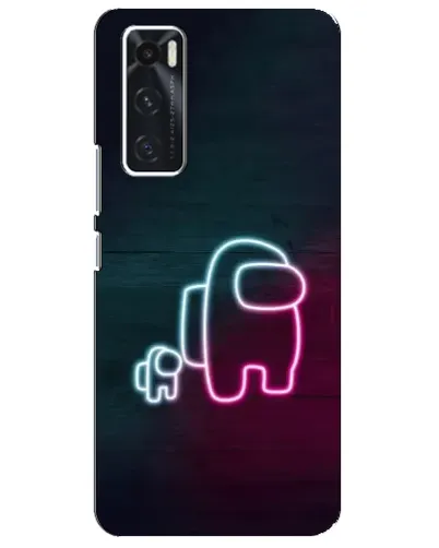 Чехол для Vivo V20 se с картинкой «Among Us неон-арт» Чехол для Vivo V20 se с картинкой «Among Us неон-арт»