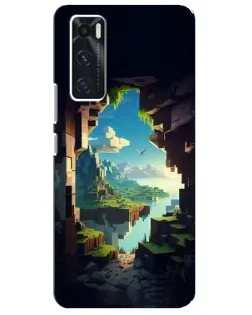 Чохол для Vivo V20 se з картинкою «Вид з печери»