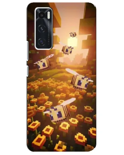 Чехол для Vivo V20 se с картинкой «Поле подсолнухов»