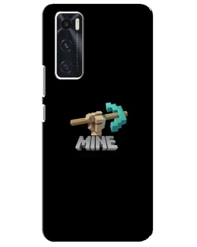 Чехол для Vivo V20 se с картинкой «Алмазная кирка»