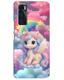 Чехол для Vivo V20 se с картинкой «Маленький единорог» Чехол для Vivo V20 se с картинкой «Маленький единорог»