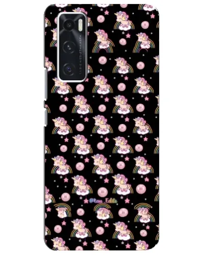 Чехол для Vivo V20 se с картинкой «Magic Unicorn паттерн»