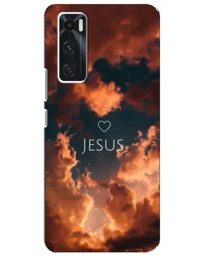Чехол для Vivo V20 se с картинкой «Сияние Имени Jesus»