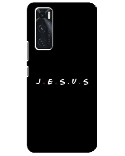 Чехол для Vivo V20 se с картинкой «Точки веры J.E.S.U.S.»