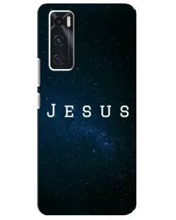 Чехол для Vivo V20 se с картинкой «Звездное небо Jesus»