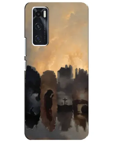 Чехол для Vivo V20 se с картинкой «Дорога к вере»