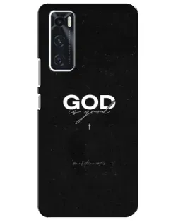 Чехол для Vivo V20 se с картинкой «GOD — Бог над всем»