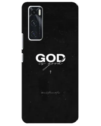 Чехол для Vivo V20 se с картинкой «GOD — Бог над всем»