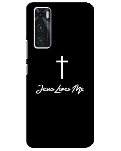 Чехол для Vivo V20 se с картинкой «Иисус любит тебя»