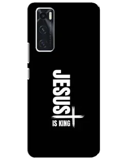 Чехол для Vivo V20 se с картинкой «Вертикаль веры Jesus»