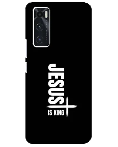 Чехол для Vivo V20 se с картинкой «Вертикаль веры Jesus»