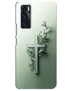 Чехол для Vivo V20 se с картинкой «Оливковая ветвь»