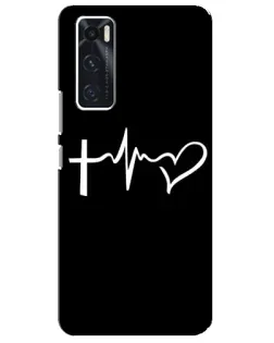 Чехол для Vivo V20 se с картинкой «Пульс веры»