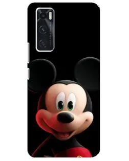 Чехол для Vivo V20 se с картинкой «Улыбающийся Микки Маус»