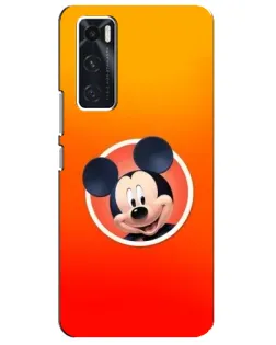 Чехол для Vivo V20 se с картинкой «Mickey в круге»