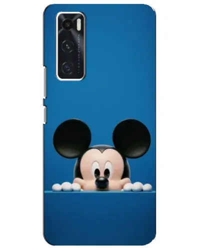 Чехол для Vivo V20 se с картинкой «Микки выглядывает» Чехол для Vivo V20 se с картинкой «Микки выглядывает»