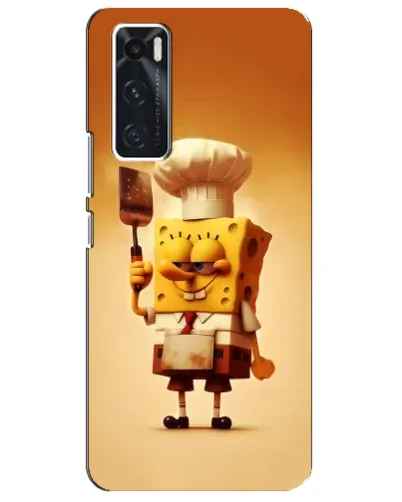 Чехол для Vivo V20 se с картинкой «Губка Боб повар» Чехол для Vivo V20 se с картинкой «Губка Боб повар»