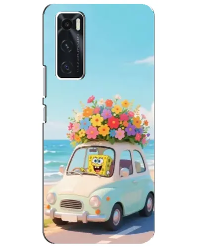 Чехол для Vivo V20 se с картинкой «Автомобильное путешествие» Чехол для Vivo V20 se с картинкой «Автомобильное путешествие»