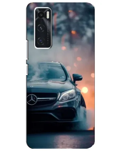Чехол для Vivo V20 se с картинкой «Mercedes — ночной город» Чехол для Vivo V20 se с картинкой «Mercedes — ночной город»