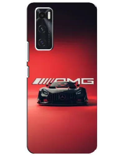 Чехол для Vivo V20 se с картинкой «Mercedes AMG — красная линия» Чехол для Vivo V20 se с картинкой «Mercedes AMG — красная линия»