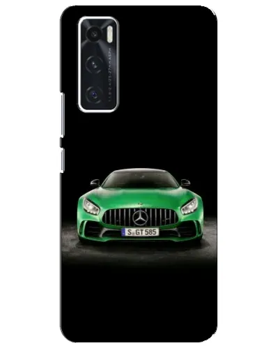 Чехол для Vivo V20 se с картинкой «Mercedes — неоновый лого» Чехол для Vivo V20 se с картинкой «Mercedes — неоновый лого»