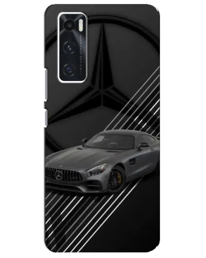 Чехол для Vivo V20 se с картинкой «Mercedes AMG — графика» Чехол для Vivo V20 se с картинкой «Mercedes AMG — графика»