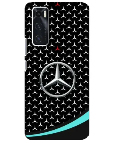 Чехол для Vivo V20 se с картинкой «Mercedes — бирюзовый акцент» Чехол для Vivo V20 se с картинкой «Mercedes — бирюзовый акцент»