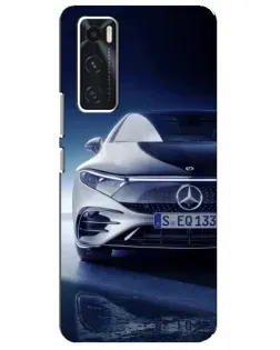 Чехол для Vivo V20 se с картинкой «Mercedes EQ — будущее»