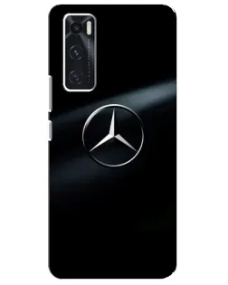 Чехол для Vivo V20 se с картинкой «Mercedes на металле» Чехол для Vivo V20 se с картинкой «Mercedes на металле»
