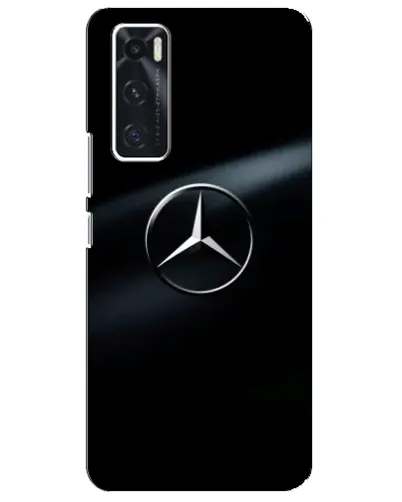 Чехол для Vivo V20 se с картинкой «Mercedes на металле» Чехол для Vivo V20 se с картинкой «Mercedes на металле»