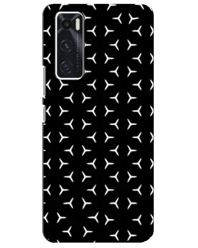 Чехол для Vivo V20 se с картинкой «Mercedes паттерн звезд» Чехол для Vivo V20 se с картинкой «Mercedes паттерн звезд»