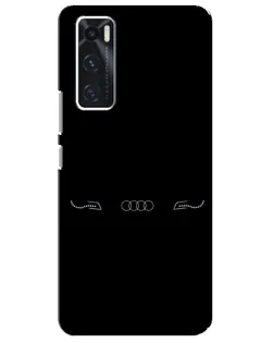 Чехол для Vivo V20 se с картинкой «Audi — световой подпись» Чехол для Vivo V20 se с картинкой «Audi — световой подпись»