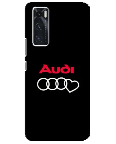 Чехол для Vivo V20 se с картинкой «Логотип Audi Heart»