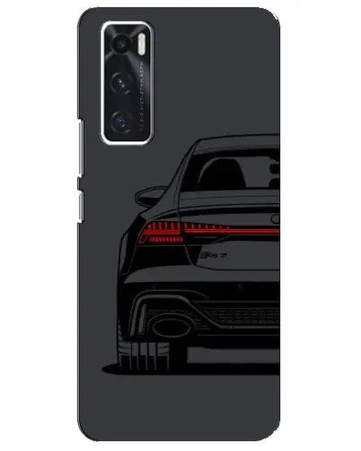 Чехол для Vivo V20 se с картинкой «Задняя часть Audi — арт»