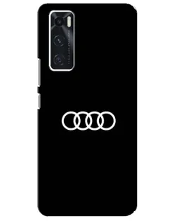 Чехол для Vivo V20 se с картинкой «Audi White Logo» Чехол для Vivo V20 se с картинкой «Audi White Logo»