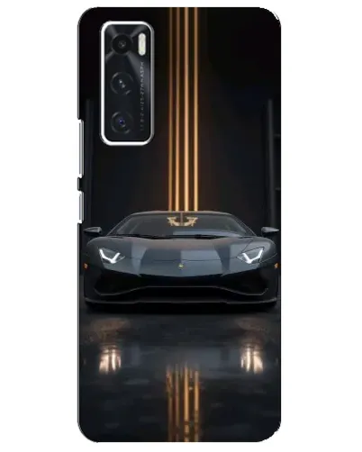 Чехол для Vivo V20 se с картинкой «Lamborghini золотые линии» Чехол для Vivo V20 se с картинкой «Lamborghini золотые линии»
