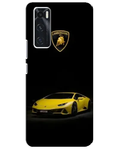 Чехол для Vivo V20 se с картинкой «Lamborghini желтый акцент» Чехол для Vivo V20 se с картинкой «Lamborghini желтый акцент»