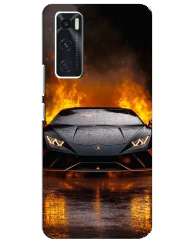 Чехол для Vivo V20 se с картинкой «Lamborghini в огне» Чехол для Vivo V20 se с картинкой «Lamborghini в огне»