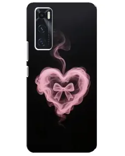Чехол для Vivo V20 se с картинкой «Дымчатое сердце»