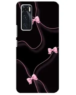 Чехол для Vivo V20 se с картинкой «Розовые ленты» Чехол для Vivo V20 se с картинкой «Розовые ленты»