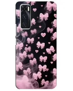 Чехол для Vivo V20 se с картинкой «Неоновое кружево» Чехол для Vivo V20 se с картинкой «Неоновое кружево»