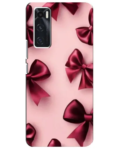 Чехол для Vivo V20 se с картинкой «Бордовый атлас» Чехол для Vivo V20 se с картинкой «Бордовый атлас»